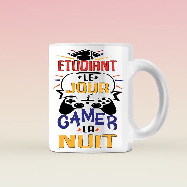 Tasse à café pour un Gamer, tasse de joueur pour adolescenti, cadeaux de jeux vidéo pour les dilettanti de jeux,Tazza in ceramica da 325 ml