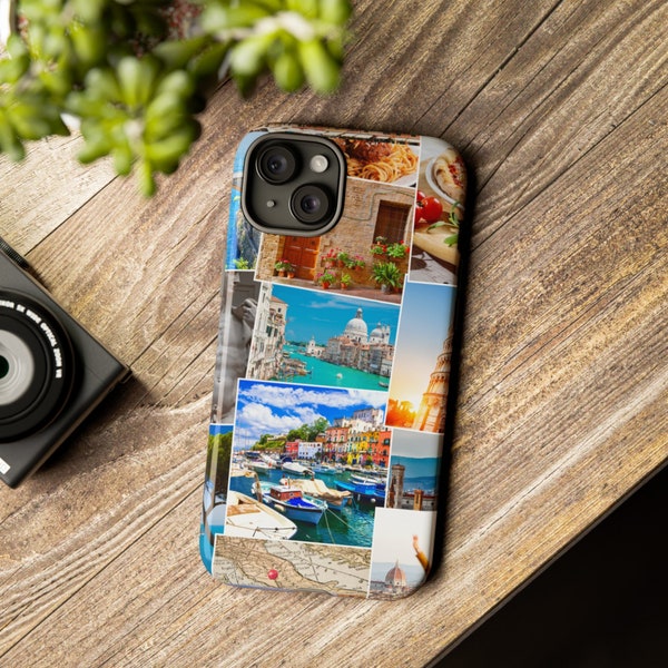 Italian Summer Phone Case | Italian Summer Themed Collage Phone Case | Pixel 8 Pro 7A | Samsung Galaxy S23 S22 S20 Ultra | Samsung S23 S22