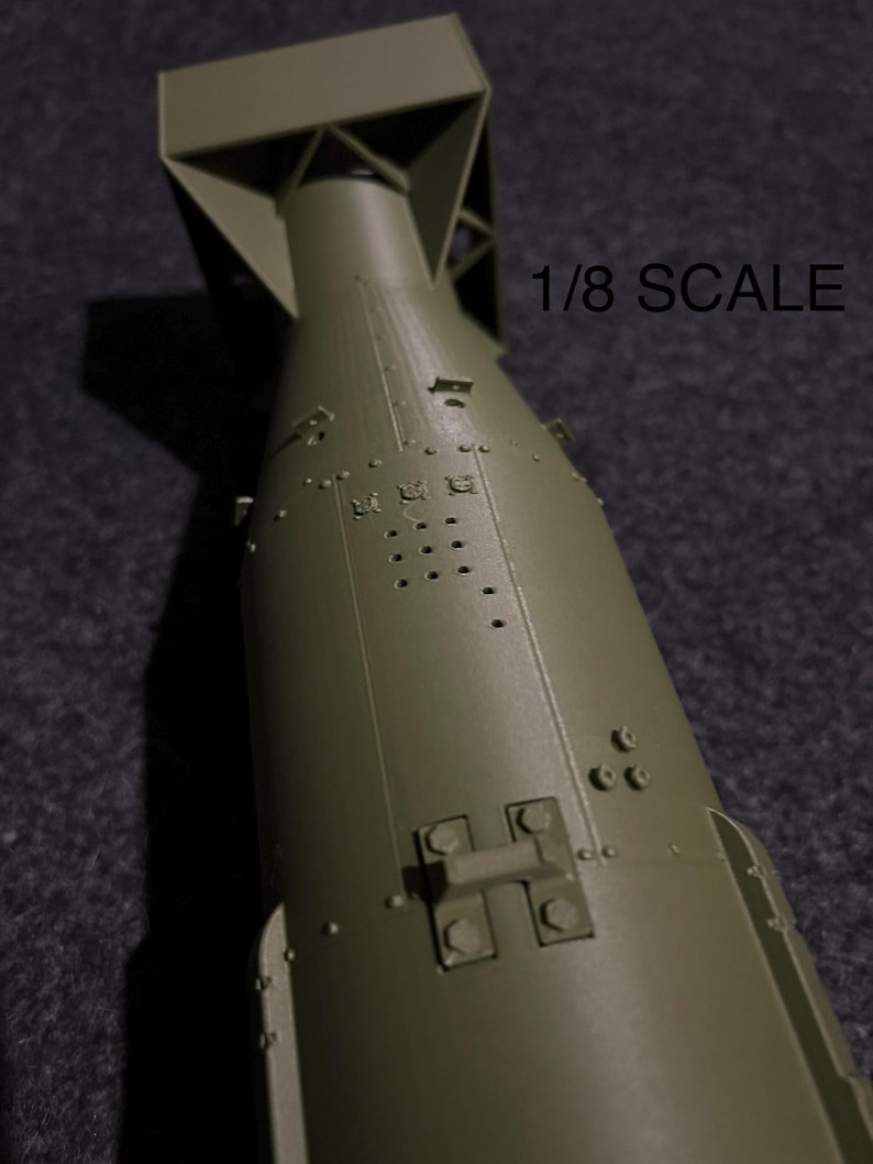 1/8 Jumbo Scale Model “Little Boy” Nuke 14 inches image 6