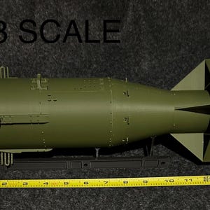1/8 Jumbo Scale Model “Little Boy” Nuke  14 inches