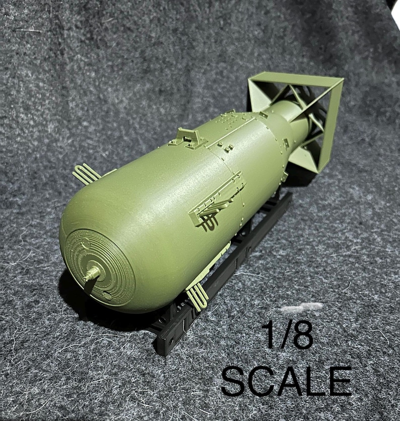 1/8 Jumbo Scale Model “Little Boy” Nuke 14 inches image 4