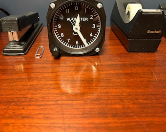 Altimeter Clock, New
