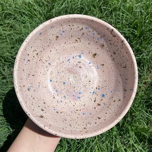 Lavender Chip Handmade Ceramic Bowl