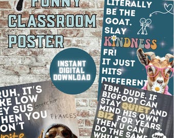Funny Classroom Posters