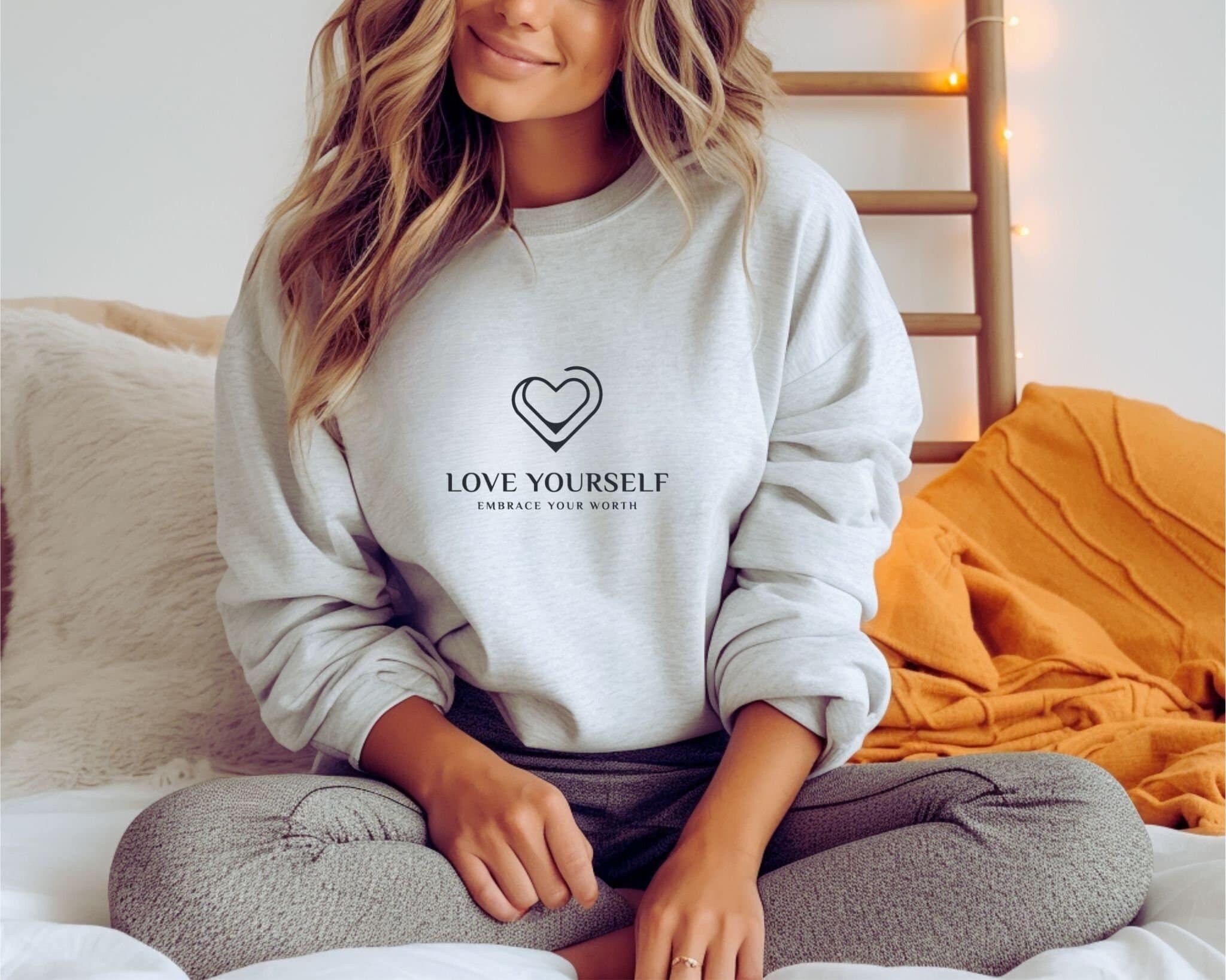 BTS Sweatshirt BTS Army Shirt Love Yourself Heart 