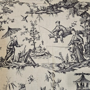 Schumacher Shengyou Toile Fabric Classic Collection