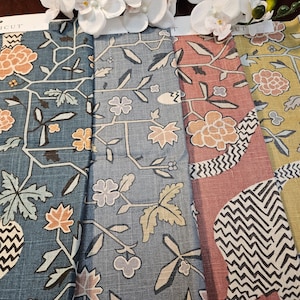 Fabricut Fabric Sample Troyes Exclusive 17&quot;×17&quot;