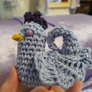 Blue Chicken Plush