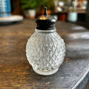 Glass salt shaker