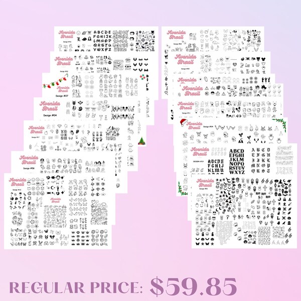 Nail Decals Stickers - Etsy