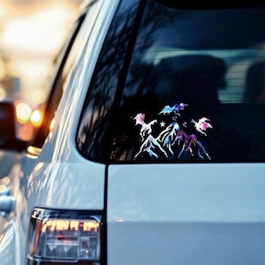 Fantasy ACOTAR FOURTH WING inspired Vinyl Car Window Decal Vinyl Decal