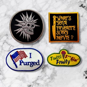 Naszywki do prasowania - Film na Halloween - Straszny film - Horror