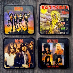 PATCHES - 1970er & 1980er Jahre Rockalben Set #2