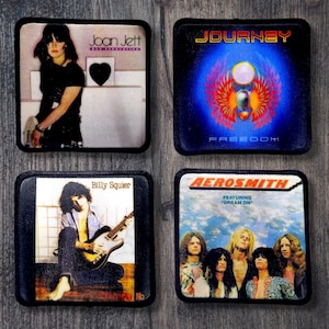 PATCHES - 1970er & 1980er Jahre Rockalben Set #1