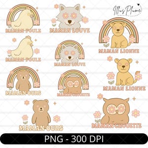 Mother's Day Png, Mother's Day design for sublimation mug, tshirt, tote bag, Happy Mother's Day png, Mother's Day clipart