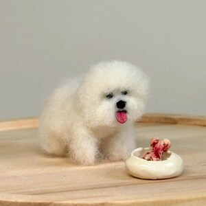 Felt Wool Dog｜Gifts for Friends｜Mother&#39;s Day Gifts｜Stuffed Dogs｜Souvenirs for Pet Lovers｜Valentine&#39;s Day Gifts
