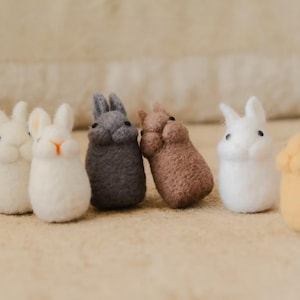Cute Bunny|Handmade Finished Products|Gifts for Friends|Mother&#39;s Day Gifts|Bunny Plush Toys|Souvenirs for Pet Lovers|Random Shipments