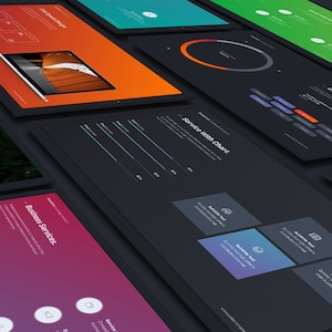 Gravidient Creative Template Google Slides Presentation Template || Google Slides, presentation, template, business, digital file, ppt