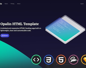 Mehrzweck-HTML-Landing Page || Web Templates, Landing Page, anpassbar, Website Theme, html, wordpress