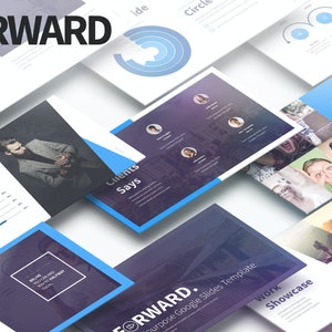 Forward Multipurpose Google Slides Presentation Template || Google Slides, presentation, template, business, digital file, ppt
