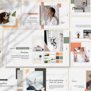 Sweet Google Slides Presentation Template || Google Slides, presentation, template, business, digital file, ppt
