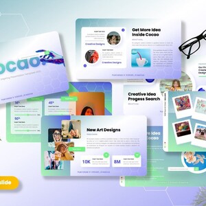 Cocao Creative Inspiring Google Slides Presentation Template || Google Slides, presentation, template, business, digital file, ppt
