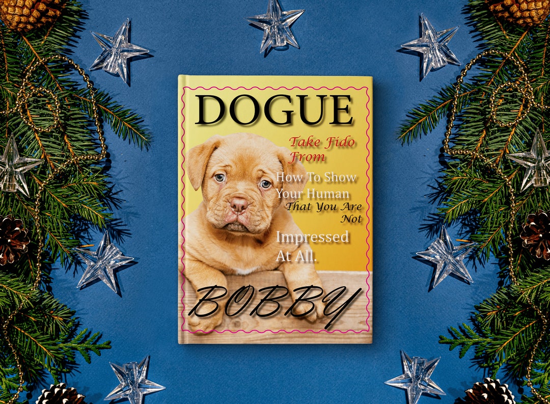 Custom Dog Magazine Cover Customized Dog Magazine Cover Etsy