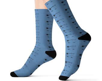Calzini con stampa sublimatica Neuro: regalo per l'assistenza sanitaria