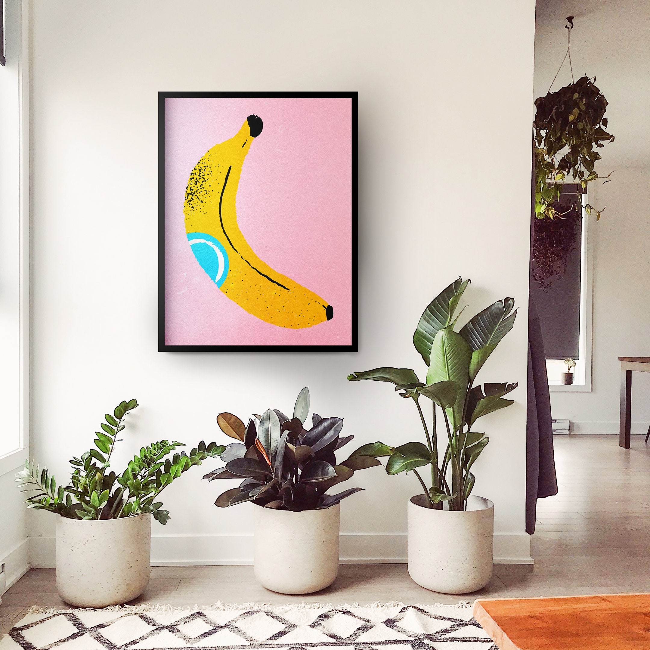 The Banana | Digital Download Printable Pop Art Poster Print - Etsy