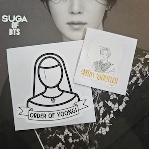 Auftrag von Yoongi - Aufklebern