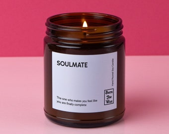 You Are Finally Complete Soy Candle | Valentine's Day Gift, Soulmate Gift, Gift for Anniversary