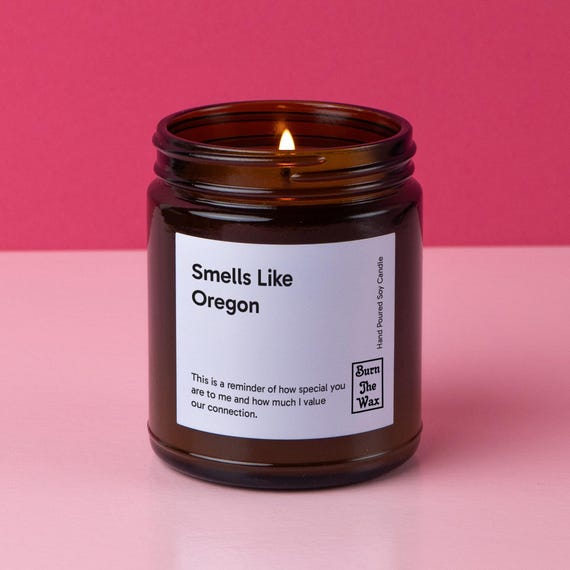 Smells Like Oregon Soy Candle | Oregon Candle, Decoration Gift, Moving to Oregon, Oregon Gift