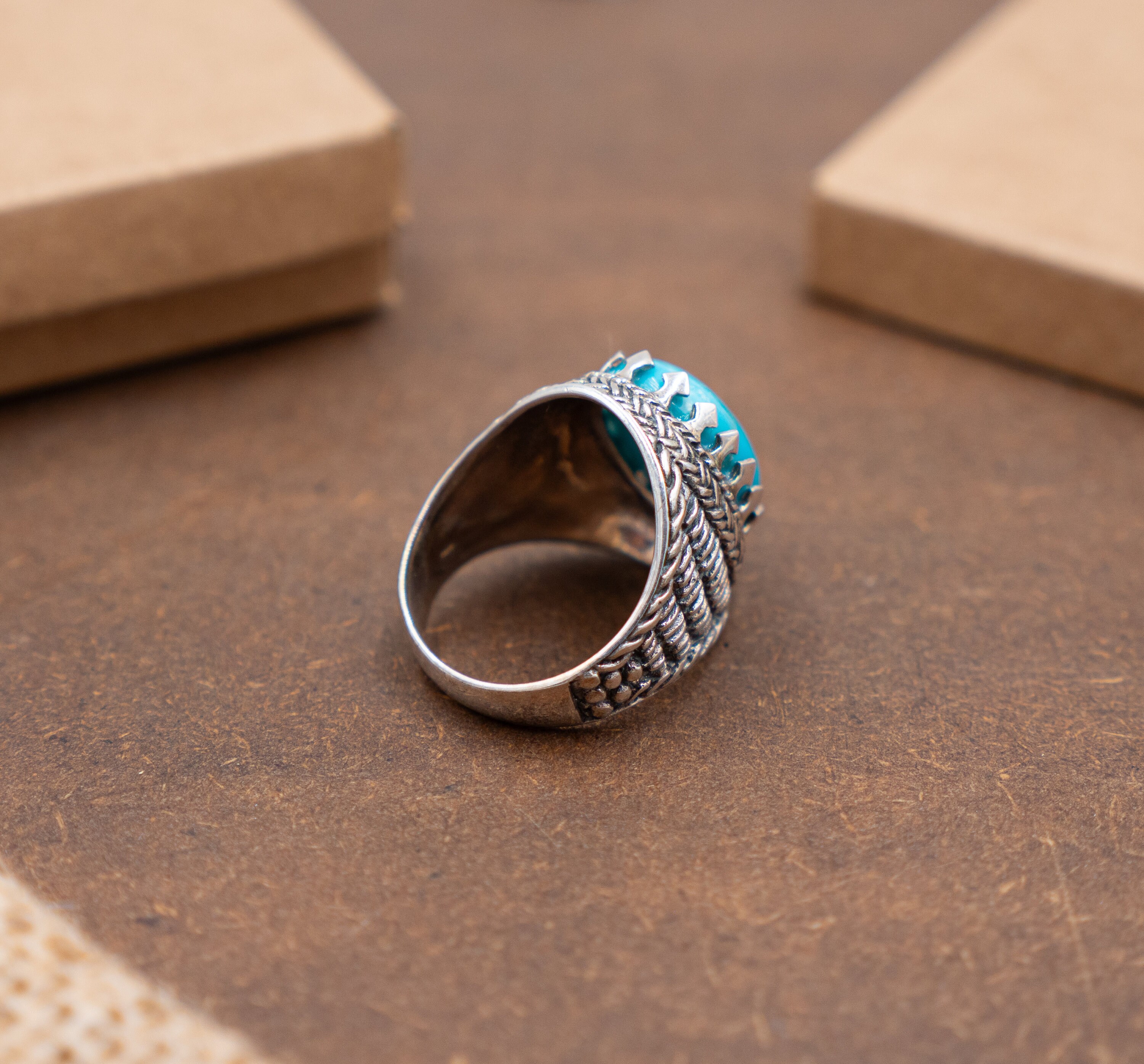 SILVER925 INDIAN TURQUOISE RING/シルバー/リング SILVER925 INDIAN TURQUOISE RING/シルバー/リング