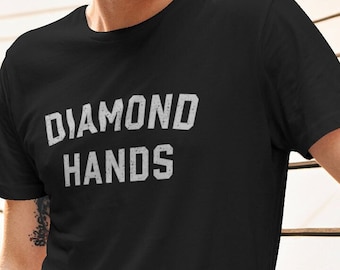 Diamond Hands Crypto Bitcoin HODL Investing Trader's Tee