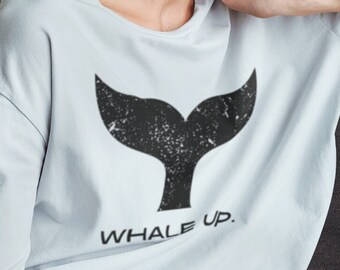 Whale Up Crypto HODL Bitcoin To the Moon Investing Trader's Tee