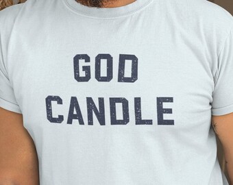 God Candle Crypto Bitcoin HODL To the Moon Investing Trader's Tee