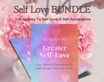 2024 SELF LOVE E-Book | 30 Days to Self-Love Bundle | Self Love WorkSheet | Self Love Daily Tracker | Self Love Work Sheet | Printable Guide
