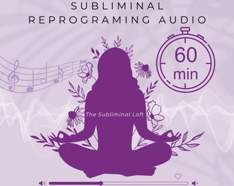 Subliminal Audio | 60 Min Custom Subliminal Audio | Subliminal Booster | Affirmations | FAST Working Subliminals | Reprogram your Mind | MP3