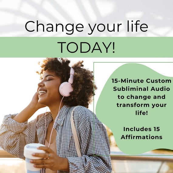 Subliminal Audio | 15 Min Custom Subliminal Audio | Subliminal Booster | Affirmations | FAST Working Subliminals | Reprogram your Mind | MP3