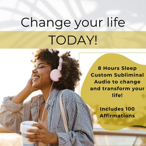 Sleep Subliminal Audio | 8 Hour Subliminal | Subconscious Reprogramming | 528HZ Frequency | Hypnotherapy Audio | Sleep Affirmations |