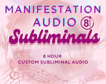 MANIFIESTA tus DESEOS para 2025 / Audio subliminal / Audio subliminal personalizado de 8 horas / Potenciador subliminal / Afirmaciones / Audio subliminal de acción RÁPIDA