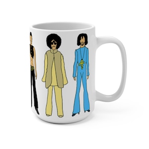 Prince Purple Rain Ultimate Fan Mug 15oz/Art by Notsniw Art notsniw.com Instagram @NotsniwArt