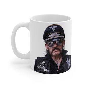 Motorhead Lemmy Kilmister Fan Gift Music Lover British Hard Rock Memorabilia Heavy Metal Rock and Roll Collectible Mug 11oz