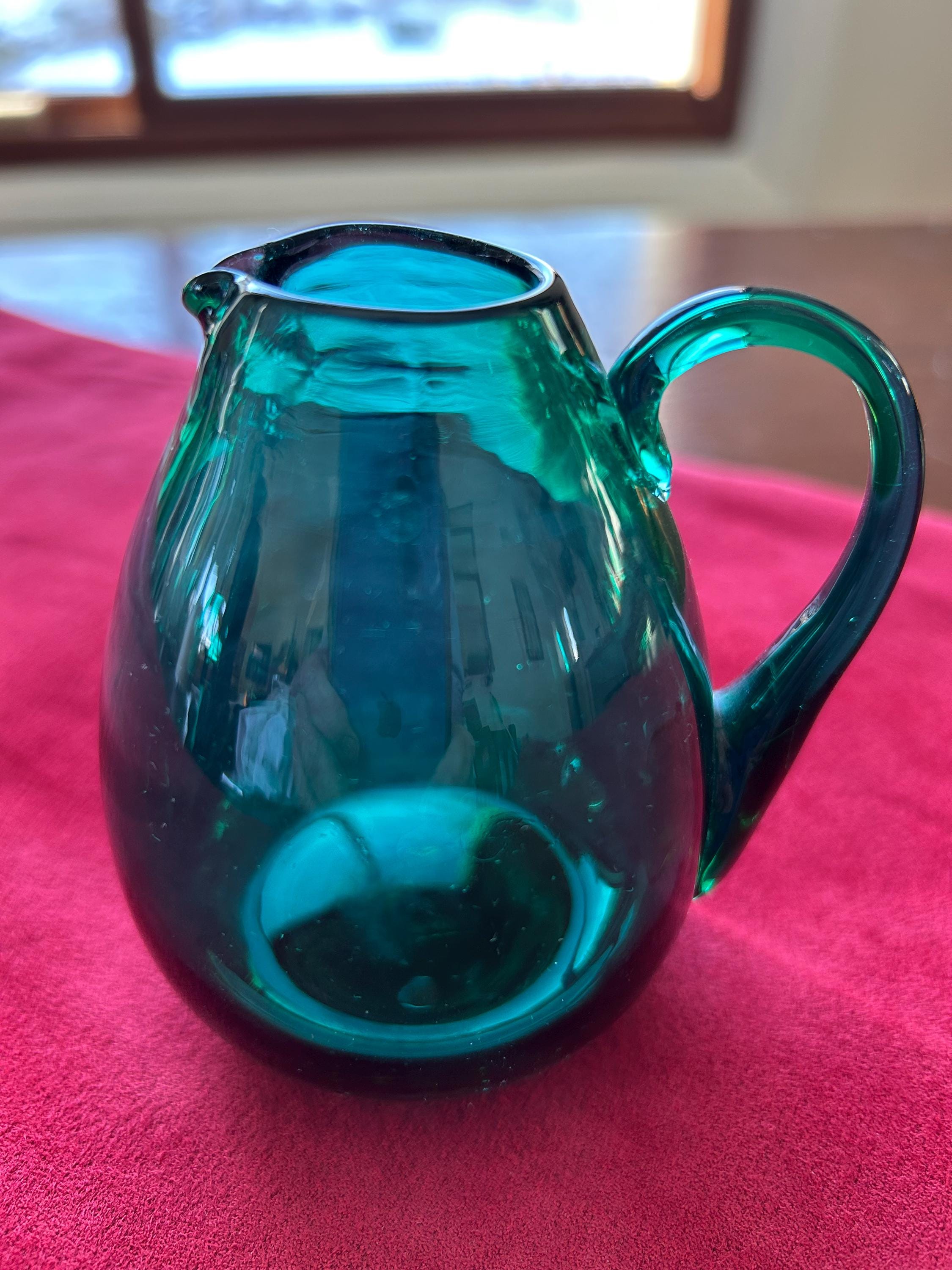 希少なヴィンテージ BLENKO ブレンコガラス 置物 手拭きガラスアメリカ雑貨 希少なヴィンテージ BLENKO ブレンコガラス 置物 手拭きガラスアメリカ