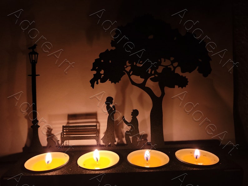 Dancing, Dancing Group, candle holder, Candle Holder, Candle, Metal, Home Decor, Room Decoration, Gift for Women image 3