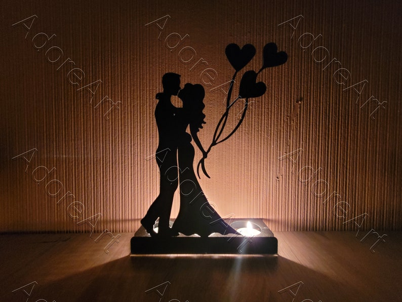 Dancing, Dancing Group, candle holder, Candle Holder, Candle, Metal, Home Decor, Room Decoration, Gift for Women image 7