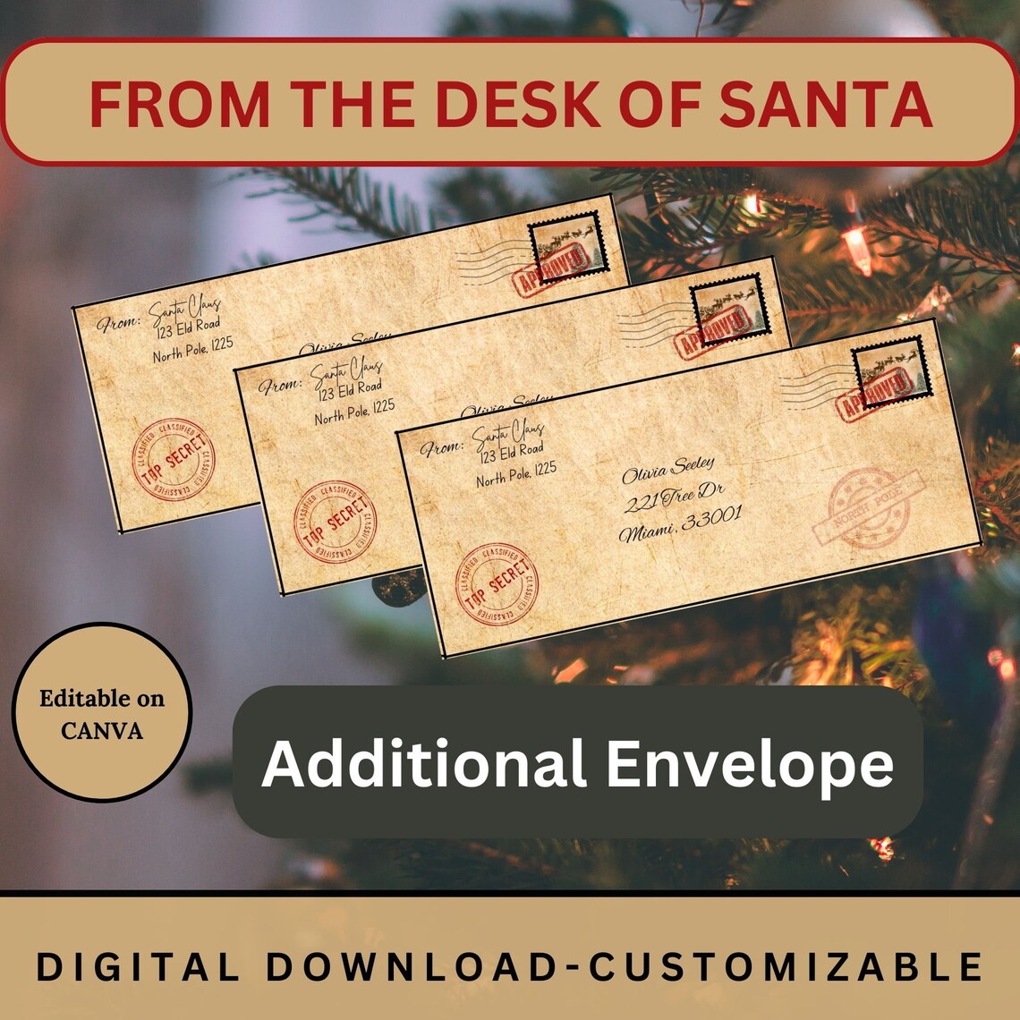 Printable Letter From Santa With Free Printable Letter to Santa ...