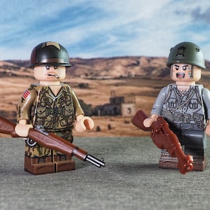 minifigure ww2 custom lego® 82nd US Airborne Division Operation Husky Sicily 1943 Infantry Division legoww2 block moc special edition