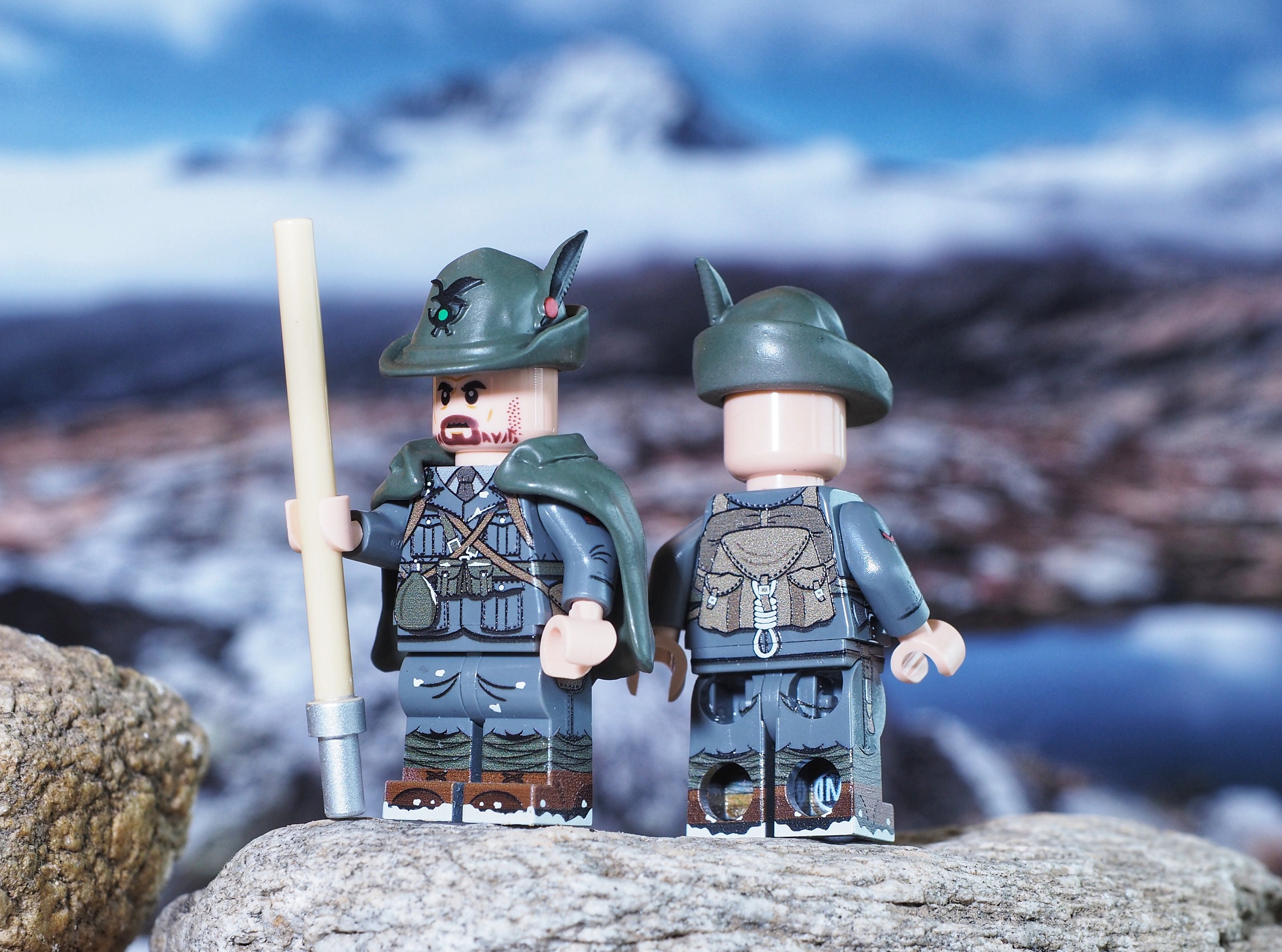 German WW2 Military Police Soldier Minifigure minifigureoutlet