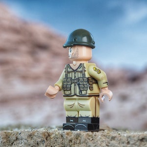 minifigure ww2 custom lego® Airborne Division colonial africa 1942 Infantry legoww2 block moc lightning paratrooper El Alamein